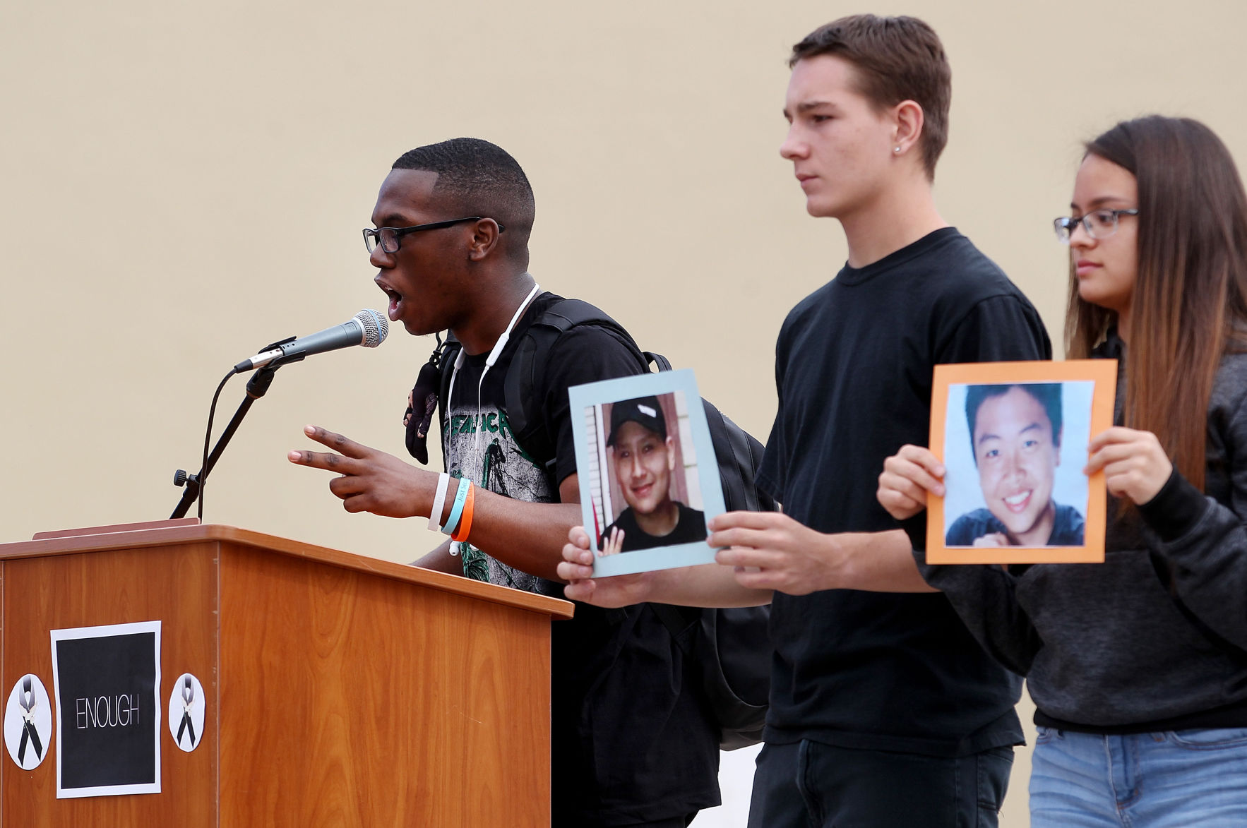 Walk-out at Cholla High School